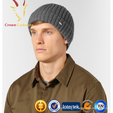 Chapeaux tricotés de laine d&#39;hiver extérieure pour les hommes
